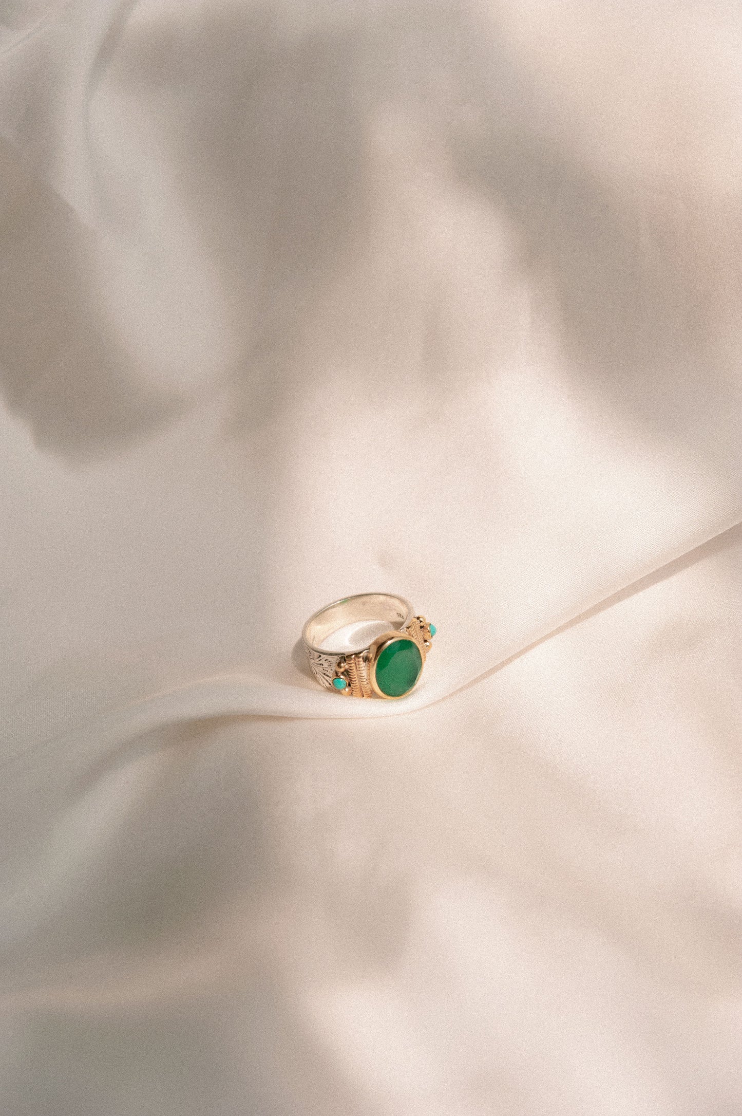 Ring Thea Green Onyx