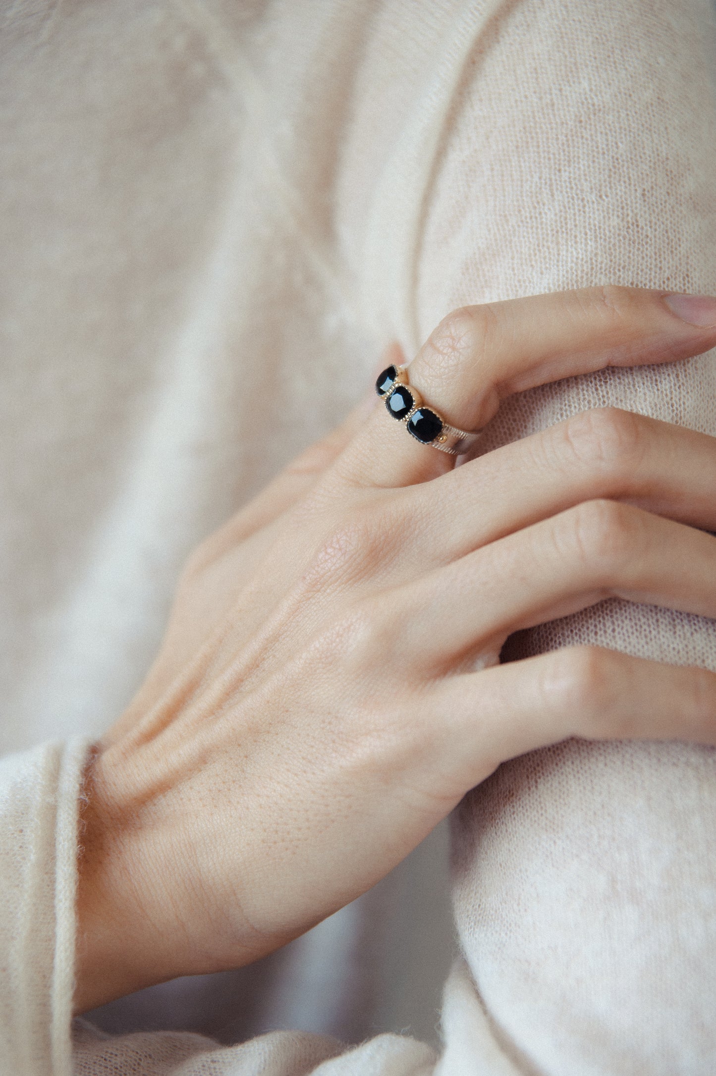 Ring Uma Black Onyx